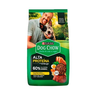 Purina Dog Chow Adultos Alta Proteína 20 kg